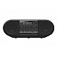 RX-D550 Portable DAB+,FM,FM 20 W Heavy Soft Vocal MP3 1-Way (RXD550E-K)