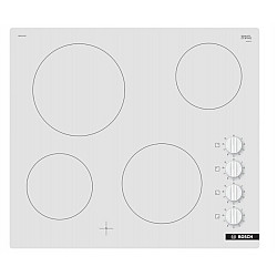 [AI generated title] Bosch Kogeplade 4 Keramisk Hvid