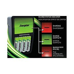ENERGIZER Maxi ACCU HR6 POW battery charger + 2 AA 2000 mAh batteries