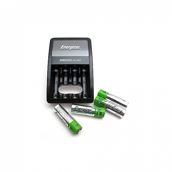 ENERGIZER Maxi ACCU HR6 POW battery charger + 2 AA 2000 mAh batteries