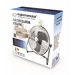 Circulation fan 18'' ESPERANZA EHF006 CYCLONE Chrome