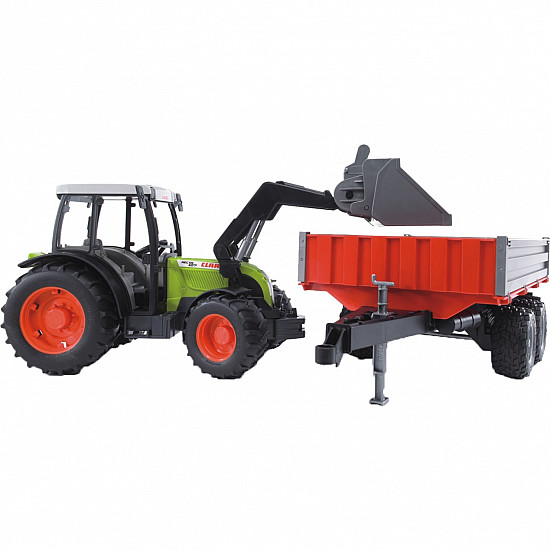 Tractor Claas Nectis 267F with frontloader