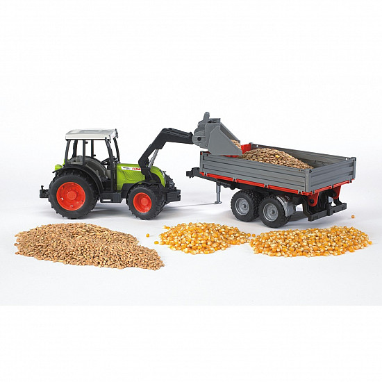 Tractor Claas Nectis 267F with frontloader