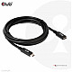 CABLE USB-C TO USB-C 2M/M/F CAC-1529 CLUB3D