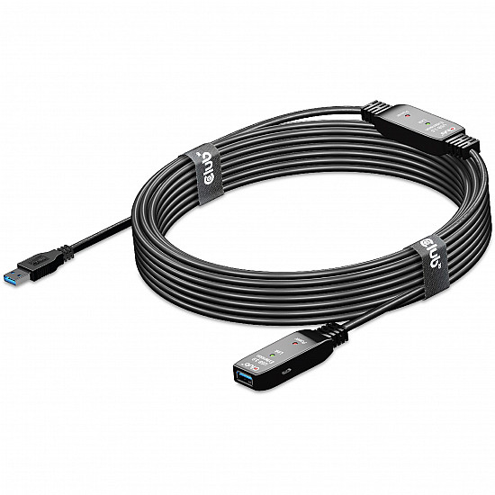 CABLE USB3.2 REPEATER 10M/M/F CAC-1405 CLUB3D