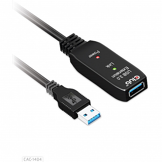 CABLE USB3.2 TO USB3.2 5M/M/F CAC-1404 CLUB3D