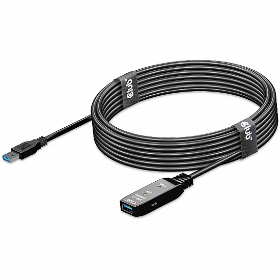 CABLE USB3.2 TO USB3.2 5M/M/F CAC-1404 CLUB3D