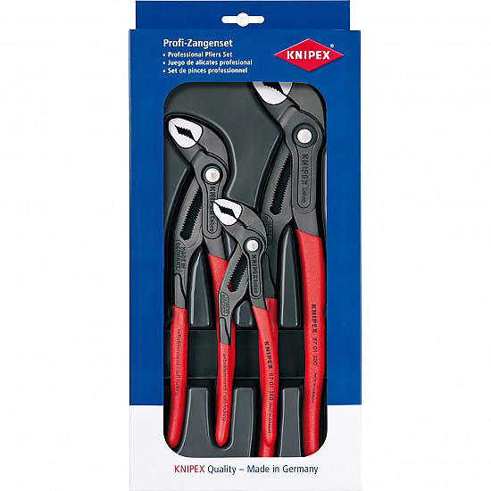00 20 09 V02, pliers set, plastic, red, 1.22 kg, 170 mm, 40 mm