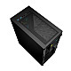Gembird Fornax 4000 ARGB gaming ATX computer case, Midi Tower, backlight, Black
