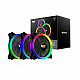 Computer Fan Set ARGB Darkflash DR12 Pro 3in1 120x120 (black)
