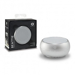 Conceptronic BEATTIE 01S BEATTIE Wireless Speaker, silver, Bluetooth  3.0+HS, 3 W, micro-USB