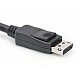 ASM AK-340106-020-S Kabel DisplayPort z zatrzaskami 8K 30Hz UHD Typ DP/DP M/M czarny 2m
