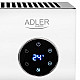Adler Convection fan heater LCD with remote control Convection Heater 2000 W Number of power levels 3 White IPX24