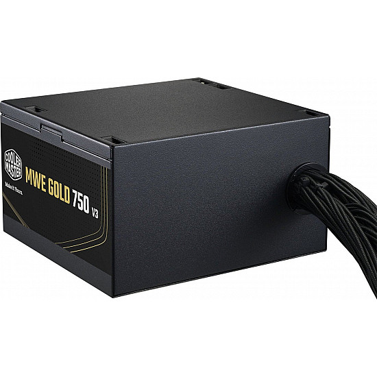Cooler Master MPE-7506-ACAG-BEU MWE Gold 750 V3 Non Modular, ATX 3.1, 750W,=90%, EPS x2, Black