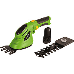 Cordless grass shears + telescopic handle FZN 4102-AT