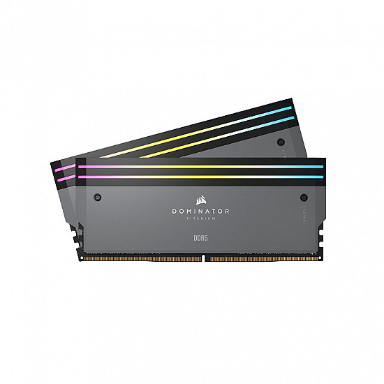 CORSAIR Dominator Titanium RGB operatyvinė atmintis su 64GB, DDR5 6000MT/s CL30 2025