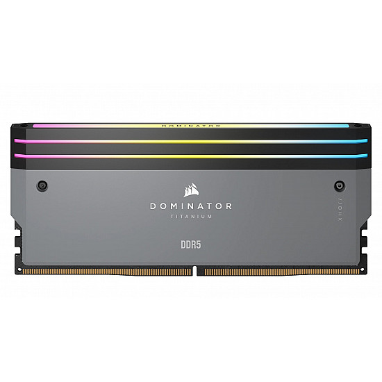 CORSAIR Dominator Titanium RGB operatyvinė atmintis su 64GB, DDR5 6000MT/s CL30 2025