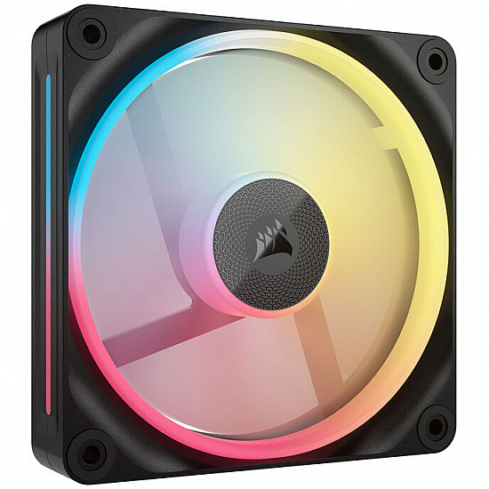 CORSAIR iCUE Link LX120-R RGB Fan 1-pack Sort 120 mm