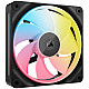 CORSAIR iCUE Link LX120-R RGB Fan 1-pack Sort 120 mm