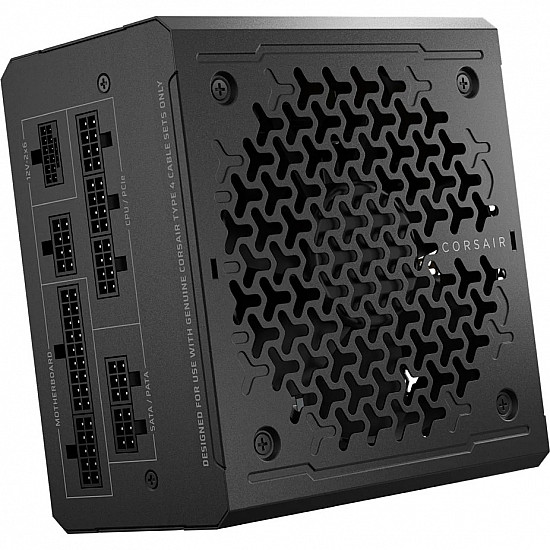 CORSAIR RM1000e maitinimo šaltinis su 1000W, ATX 3.1, PCIe 5.1 2025