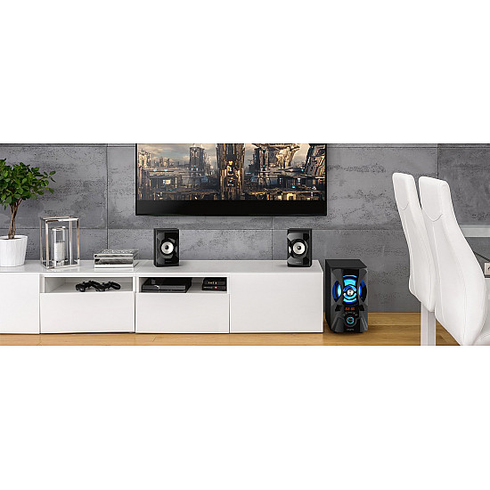 SBS E2900, Lautsprecher schwarz, Bluetooth, Radio, Klinke