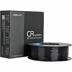 CR-PETG Filament Black, 3D-Filament schwarz, 1 kg, 1,75 mm, auf Rolle
