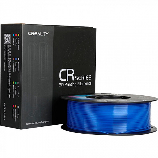 CR-PETG Filament Blue, 3D-Filament blau, 1 kg, 1,75 mm, auf Rolle