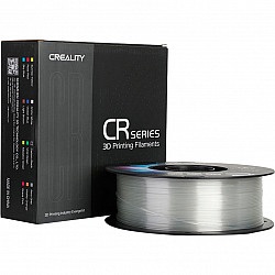 CR-PETG Filament Clear, 3D-Filament transparent, 1 kg, 1,75 mm, auf Rolle