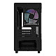 Darkflash DB330M computer case + 3 aRGB fans (black)
