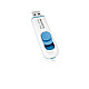 ADATA 16GB USB Stick C008 Slider USB 2.0 white blue