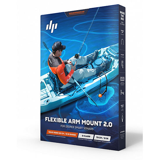 Deeper Flexible Arm Mount 2.0 - elastyczny uchwyt mocujący