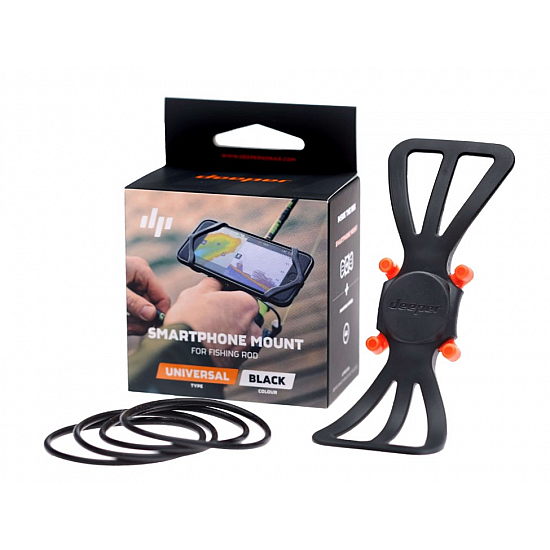 Deeper ITGAM0003 Phone Holder Smartphone Mount Black