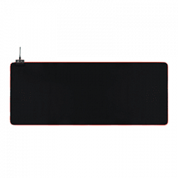 Deltaco DMP310 Gaming Mauspad RGB m. 13 LED-Modi schwarz