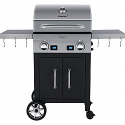 Deluxe Grillcenter VG 7000 Devil’s Choice, Elektrogrill edelstahl/schwarz, 2.800 Watt