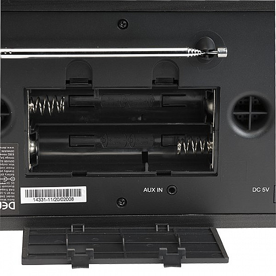 Inter Sales DENVER DAB-18DARKGREY - Tragbares DAB-Radio - 4 Watt