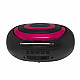Inter Sales Denver TCL-212BT PINK - 1,19 kg - Schwarz - Pink - Tragbarer CD-Player