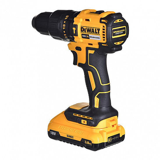 XR18V impact drill driver, 1.5-13mm chuck, 65 Nm,
