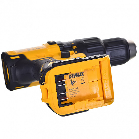 XR18V impact drill driver, 1.5-13mm chuck, 65 Nm,
