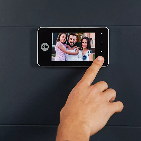 Yale 45-4500-1440-00-6011 - Silber - 0,3 MP - 105° - 10,2 cm (4 Zoll) - Akku - AAA