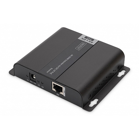 DIGITUS 4K HDMI Extender Receiver Unit over IP/CAT 5 6 120m POE powered