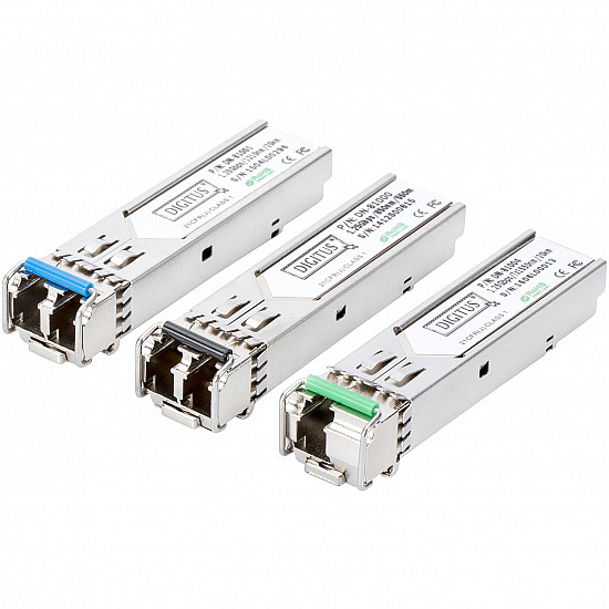 1.25 Gbps SFP Modul, 20km, SM, LC Duplex 1000Base-LX, 1310nm