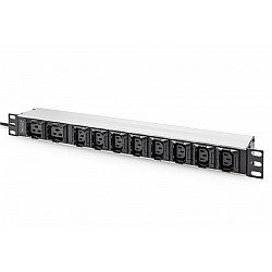 Digitus Socket Strip with Aluminum Profile, 10-way, IEC C20 plug DN-95427 Sockets quantity 7