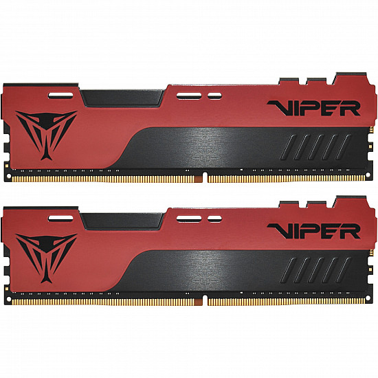 DIMM 32 GB DDR4-3200 (2x 16 GB) Dual-Kit, Arbeitsspeicher rot/schwarz, PVE2432G320C8K, Viper Elite II, INTEL XMP