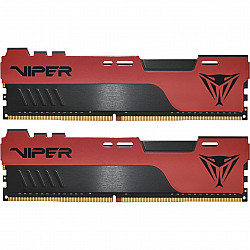DIMM 32 GB DDR4-3600 (2x 16 GB) Dual-Kit, Arbeitsspeicher rot/schwarz, PVE2432G360C0K, Viper Elite II, INTEL XMP