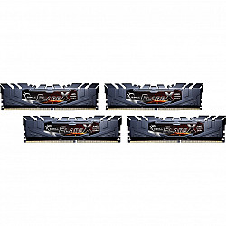 64 GB G.Skill DIMM DDR4-3200 (4x 16 GB) Quad-Kit (schwarz. F4-3200C16Q-64GFX. Flare X. INTEL XMP)