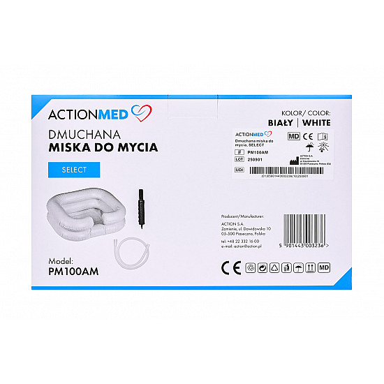 Dmuchana miska do mycia, SELECT