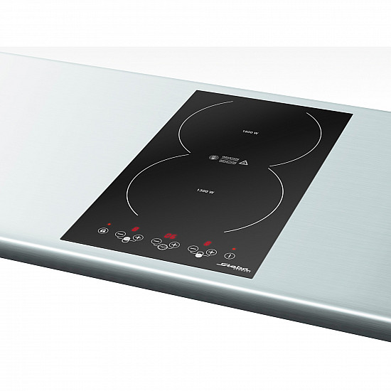 Doppel-Induktions-Kochfeld IK 200, Autarkes Kochfeld schwarz
