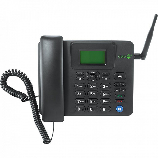 Doro 4100H GSM Tisch Telefon schwarz