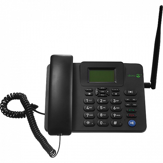 Doro 4100H GSM Tisch Telefon schwarz