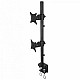 TECHLY 020690 Double twin desk LED/LCD monitor arm 13inch-27inch 2x10kg vertical adjustable - Towar z uszkodzonym opakowaniem (P)